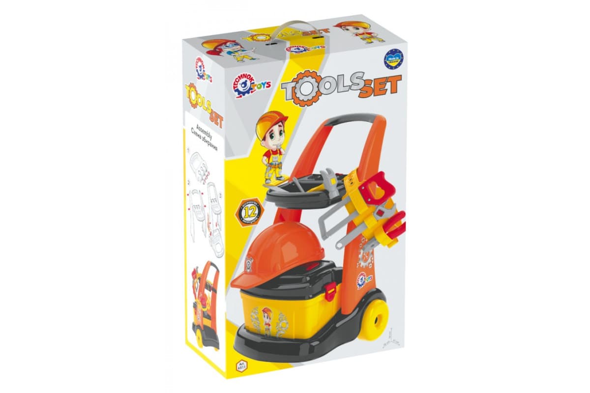 Ігровий набір інструментів для дітей ТехноК 6511 12 предметів
