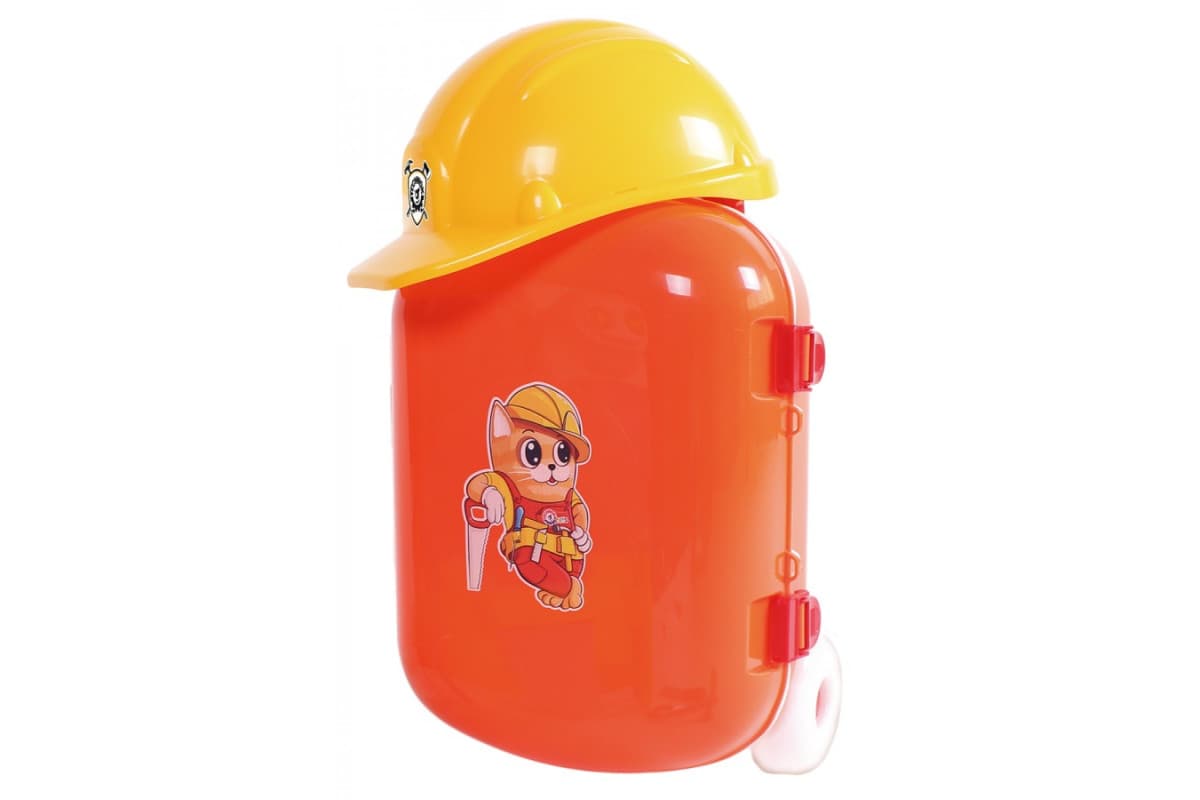 Ігровий набір інструментів для дітей Технок 5866 – валіза, каска, 12 предметів